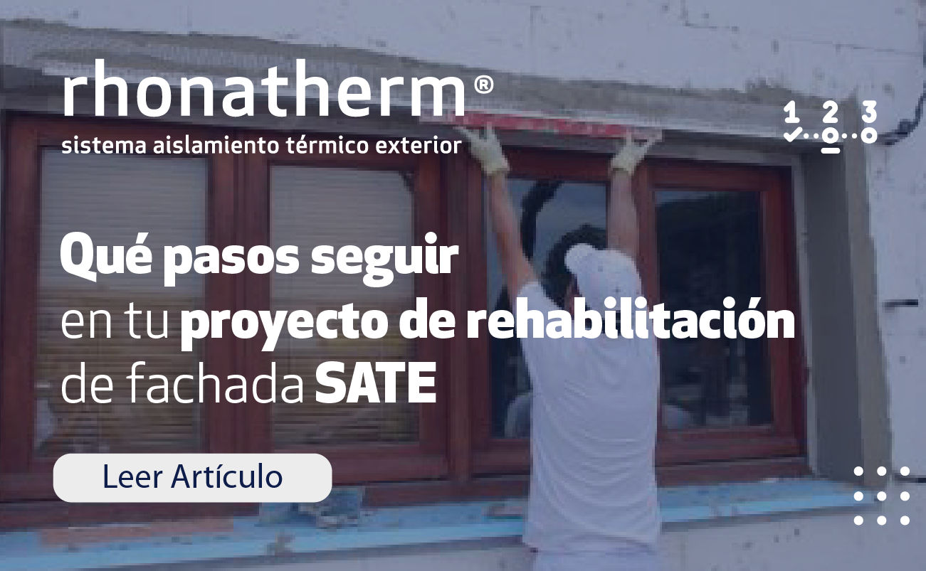 Tipos de paneles aislantes para fachadas exteriores - Rhonatherm